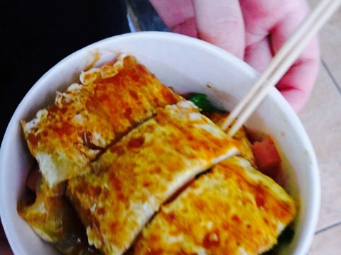 东北鸡西特色烤冷面