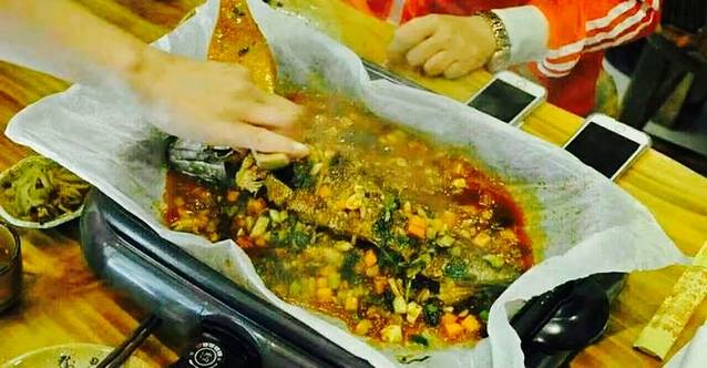 巴蜀老大纸包鱼(寿阳店)