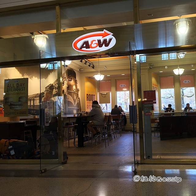 A&W restaurant