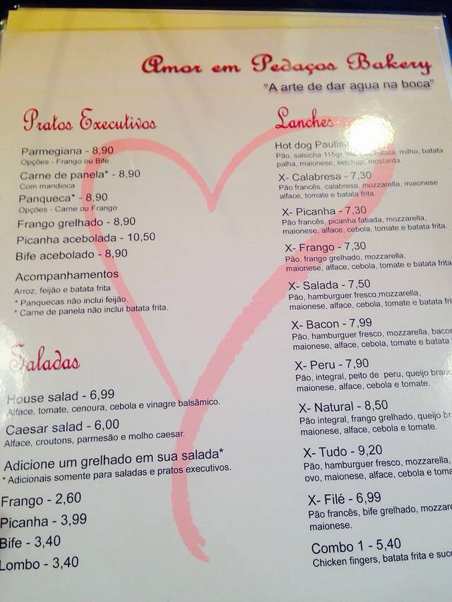 Amor Em Pedacos Bakery