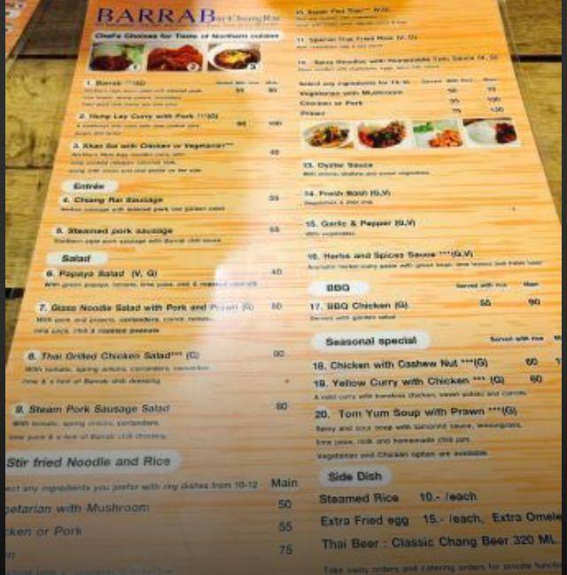 2025Barrab Restaurant攻略,清莱Barrab Restaurant美食推荐,点评/电话/地址-【去哪儿攻略】