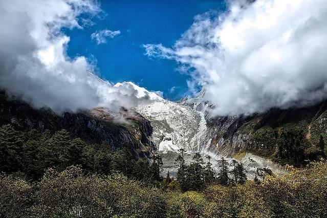 中国贡嘎山海螺沟