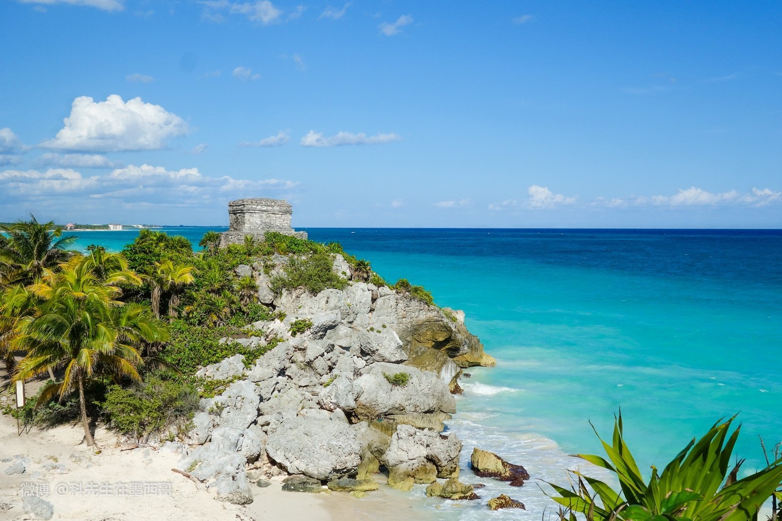 不去海滩就等于没有去过坎昆!