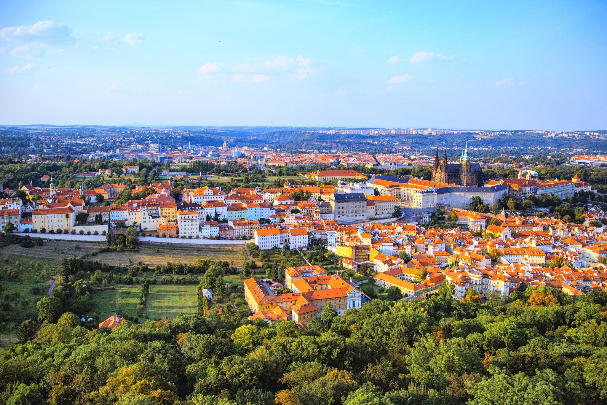 居高临下俯瞰童话布拉格,欣赏它全部的美