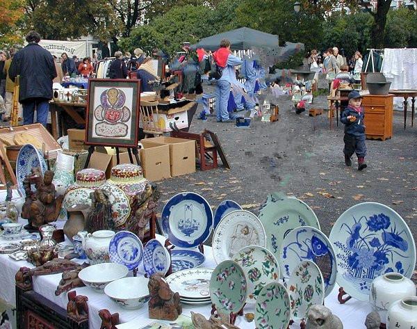 Vestkanttorget跳蚤市场