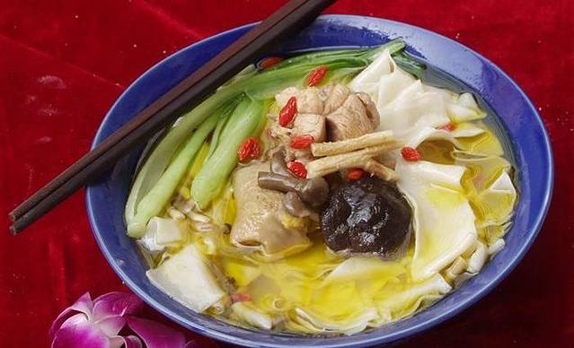 刘家老母鸡面叶