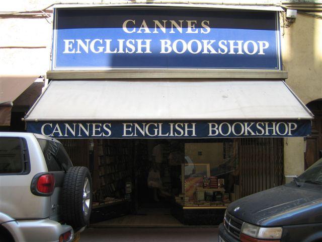 Cannes English Bookshop