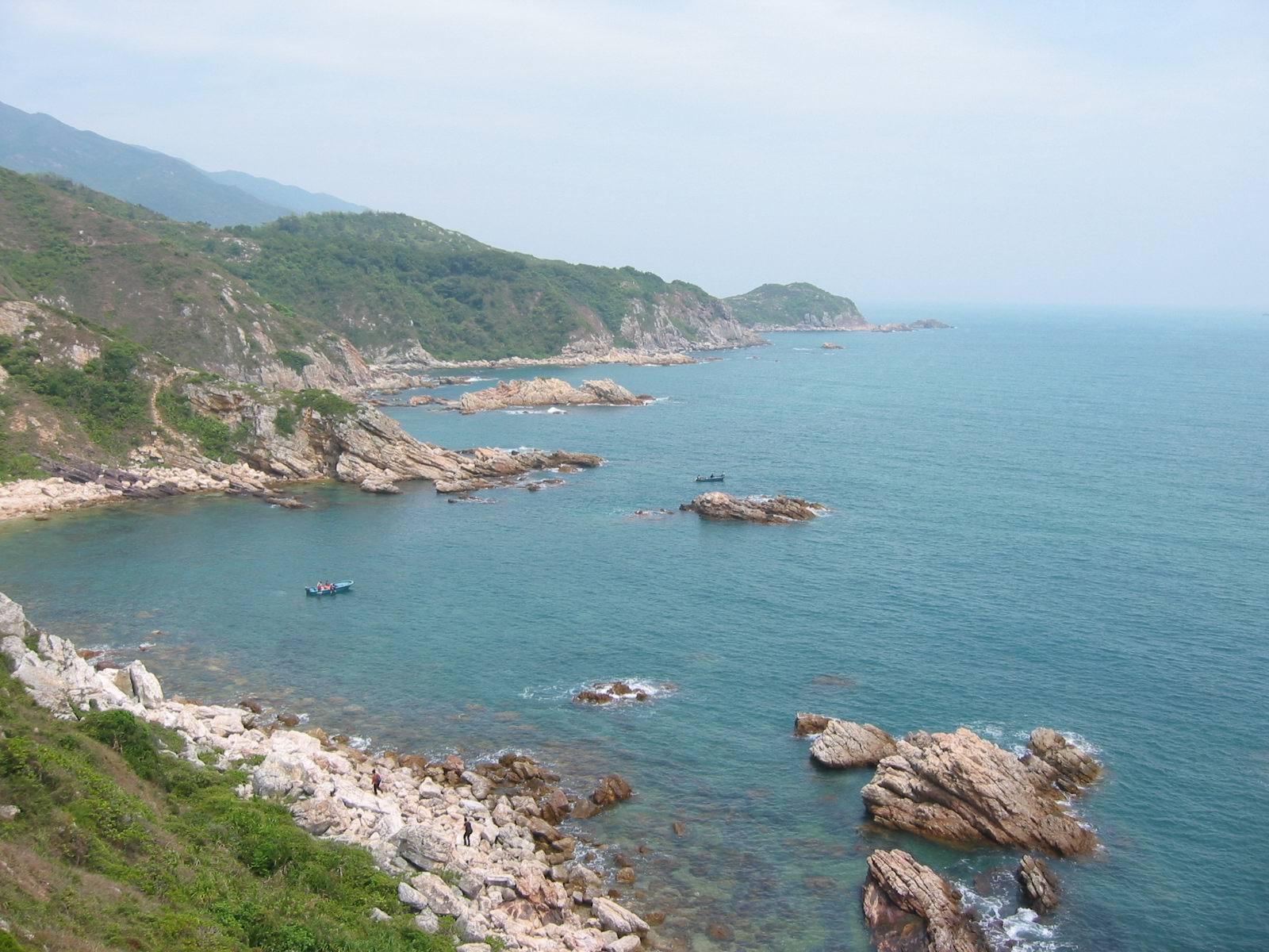 东冲西冲海岸线