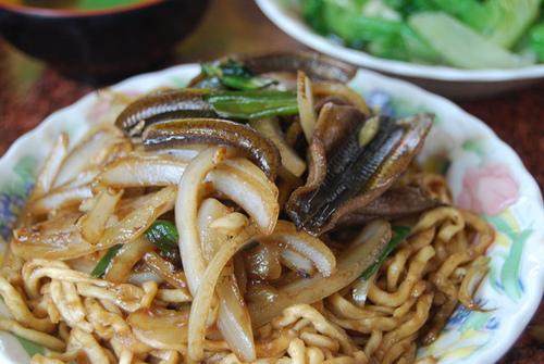 阿辉炒鳝鱼意面