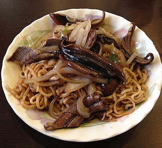 阿辉炒鳝鱼意面
