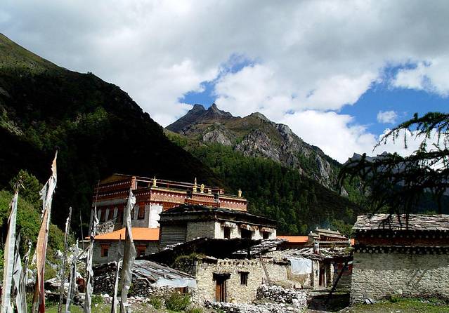 稻城亚丁风景区-冲古寺