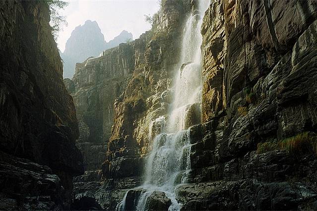 云台山石灰岩层