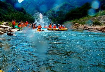 奇石峡漂流第 5 张图片