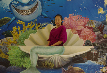 大雁塔3D魔幻画展第 9 张图片