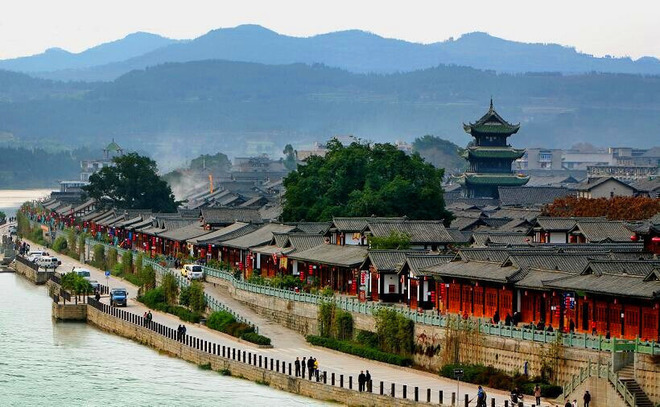 昭化古城,文峰古街三日遊,抓住周邊季節精華稀有景點贈送20元旅遊意外