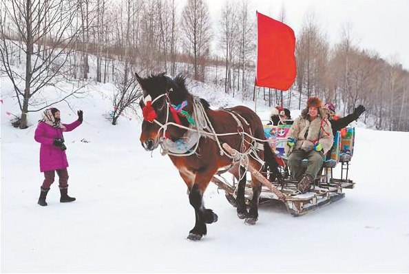 20人精品小团76亚布力雪乡3日3小时滑雪马拉雪橇动感雪圈
